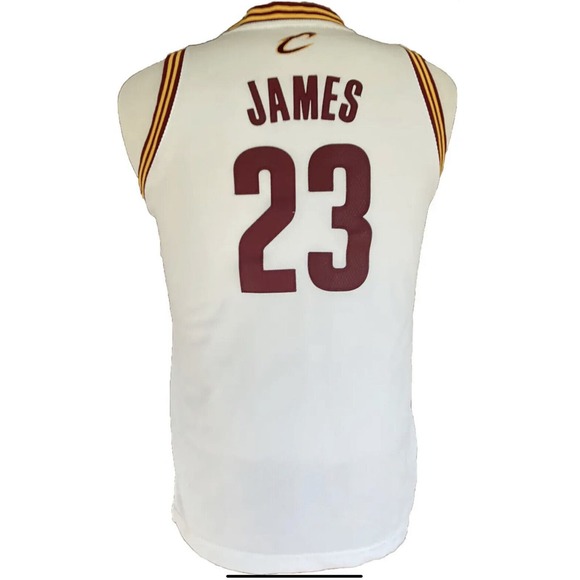 Adidas Cleveland Cavaliers LeBron James Stitched youth jersey size medium - Picture 1 of 8